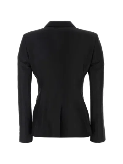 Gucci Wool Single-breasted Jacket In Black