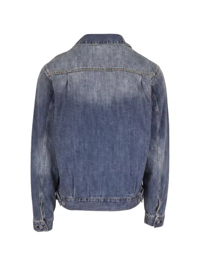 Ag Button-fastening Denim Jacket In Multi