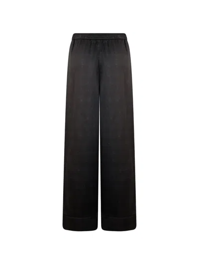 Herno Drawstring Polyamide Trousers In Black