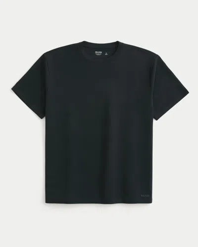 Hollister Relaxed Everyday Tee In Black