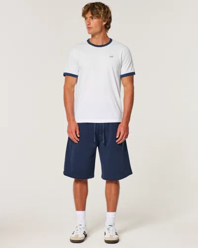 Hollister Must-have Cotton Icon Ringer Tee In White