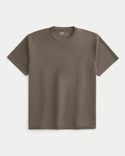 Hollister Relaxed Everyday Tee In Brown