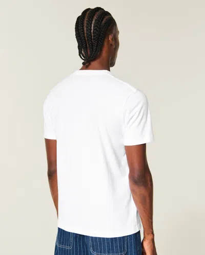 Hollister Must-have Cotton Icon Tee In White