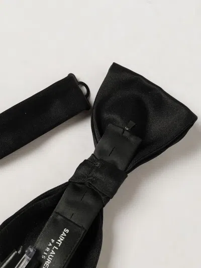 Saint Laurent Tie Men In Black