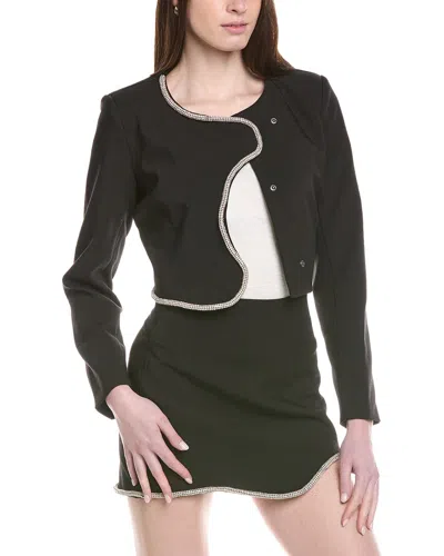 Line & Dot Tate Top In Black
