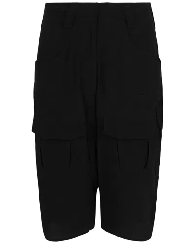 Givenchy Cargo Knee-length Shorts In Black
