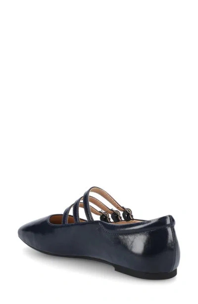 Journee Collection Darlin Multi Strap Mary Jane Flat In Black