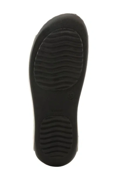 Flexus By Spring Step Rhinestone Lasercut Slide Sandal In Multi