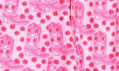 Printfresh Printed Long Pajamas In Pink