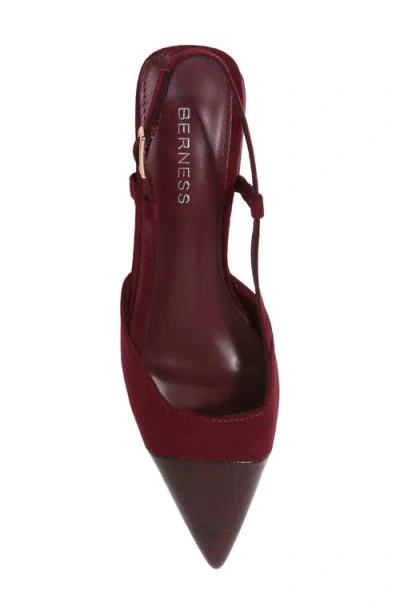 Berness Slingback Block Heel Pump In Multi
