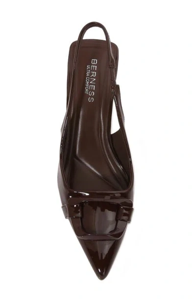 Berness Cindy Slingback Pump In Brown