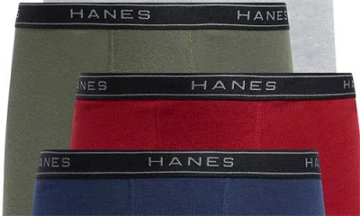 Hanes 4-pack Assorted Boxer Briefs In Multi