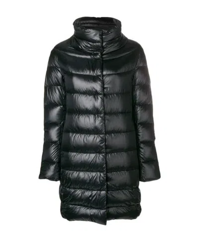 Herno Dora Long Down Jacket In Black