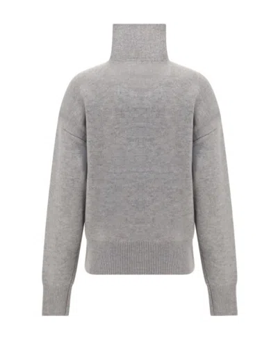Coperni Logo Wool Sweater In Gray