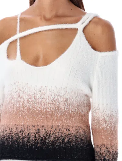 Ottolinger Knitted Shoulder Sweater In Multi