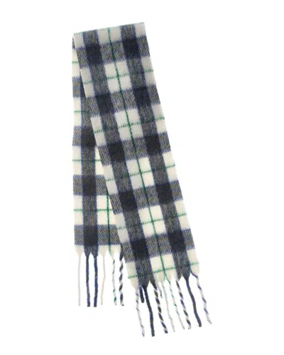 Burberry Check Wool-blend Scarf In Multi