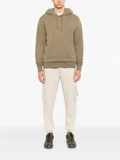 Moose Knuckles Cargo Drawstring Trousers In Neutral