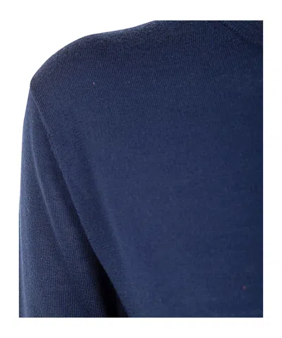 Aspesi Wool Sweater In Blue