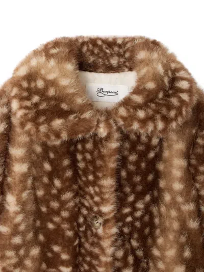 Bonpoint Doogie Coat In Brown