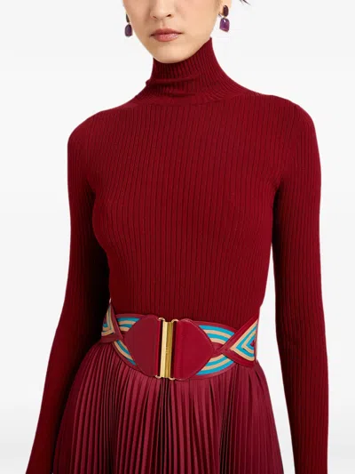 La Doublej Rainbow Belt In Multi
