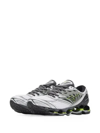 Mizuno Wave Prophecy Ls Leather Sneaker In White