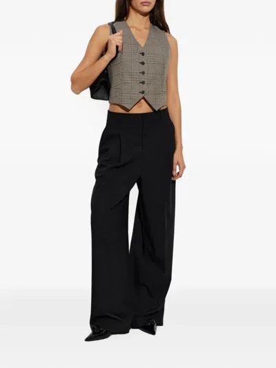 Iro Kraig Check-pattern Vest In Multi