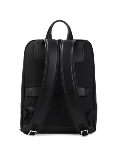 Brioni Zip Backpack Adjustable Straps Top Handle In White