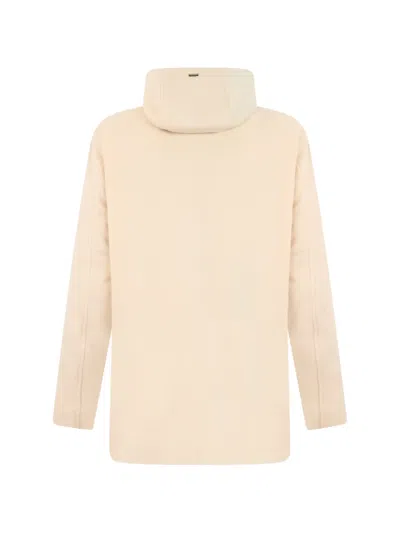 Herno Hooded Zip-up Jacket In Neutral