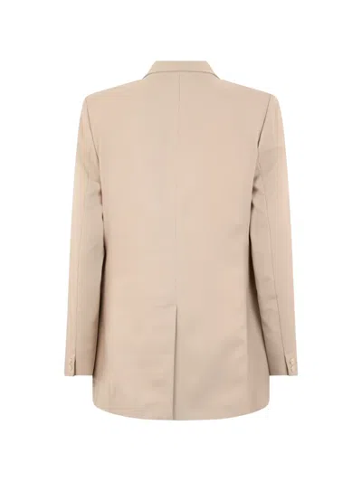 Herno Shawl-collar Single-breasted Blazer In Neutral