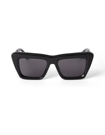 Off-white Full Frame Sunglasses In Black