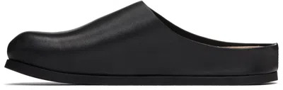 Common Projects Leather Mules In Black