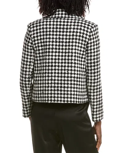 Max Mara Studio Wool-blend Jacket In Gray