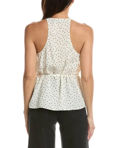 Theory Belt Top In White