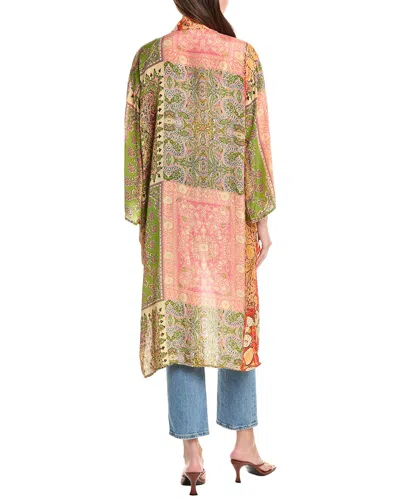 Tolani Emmy Wrap Coat In Multi
