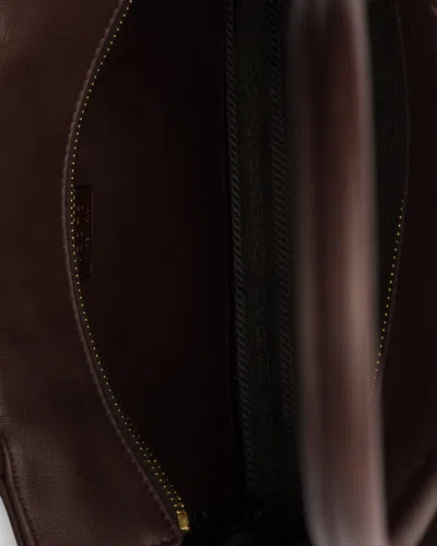 Prada Explore Medium Nappa Leather Tote Bag In Brown