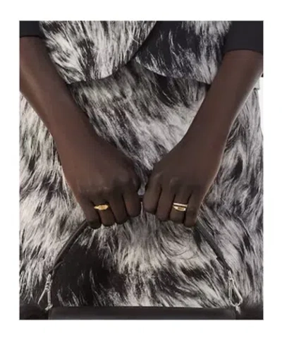 Fendi O'lock Ring In Gold