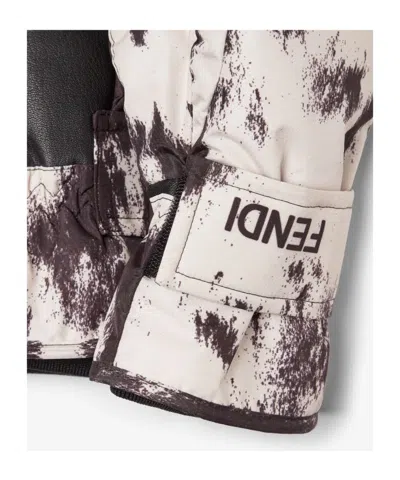 Fendi Ski Gloves In Multi