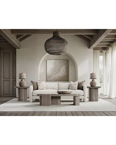 Bernhardt Monolith Side Table In Gray