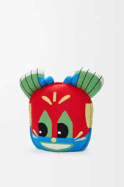Loewe Knitted Cushion In Multi