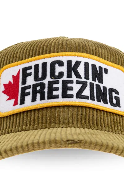 Dsquared2 Souvenir From Canada Baseball Cap In Multi