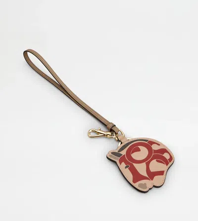 Tod's Logo Pendant In Multi