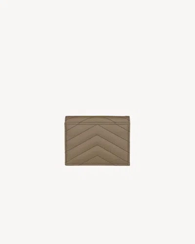 Saint Laurent Flip Card Holder In Pattern