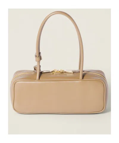Miu Miu Beau Leather Bag In Pattern