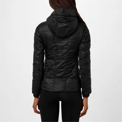 Canada Goose Logo Patch Down Jacket In Black