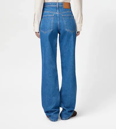 Tod's Back-patch Jeans In Blue