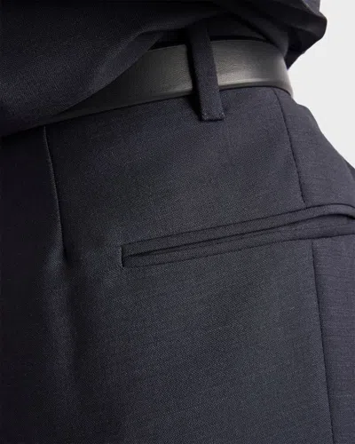 Prada Kid Mohair Pants In Black