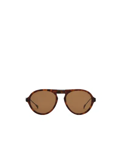 Tod's Round-frame Sunglasses In Black