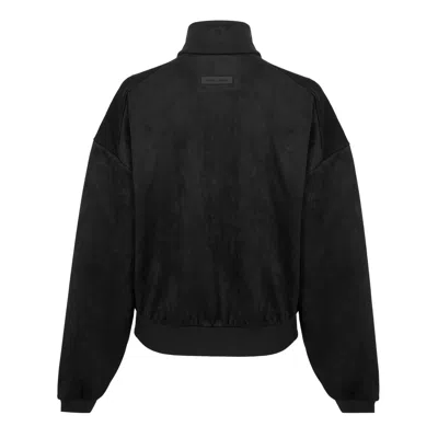 Essentials Logo Casual Jacket In Black