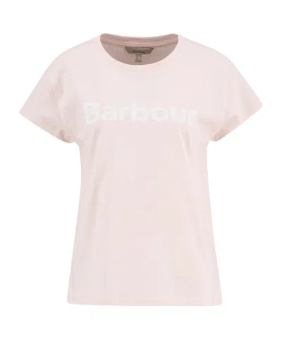 Barbour Womens Hartland T-shirt In Pink
