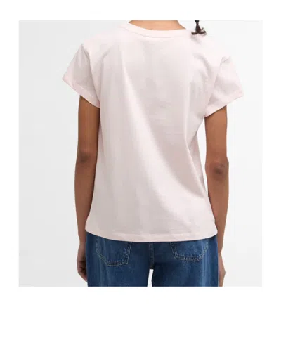 Barbour Womens Hartland T-shirt In Pink